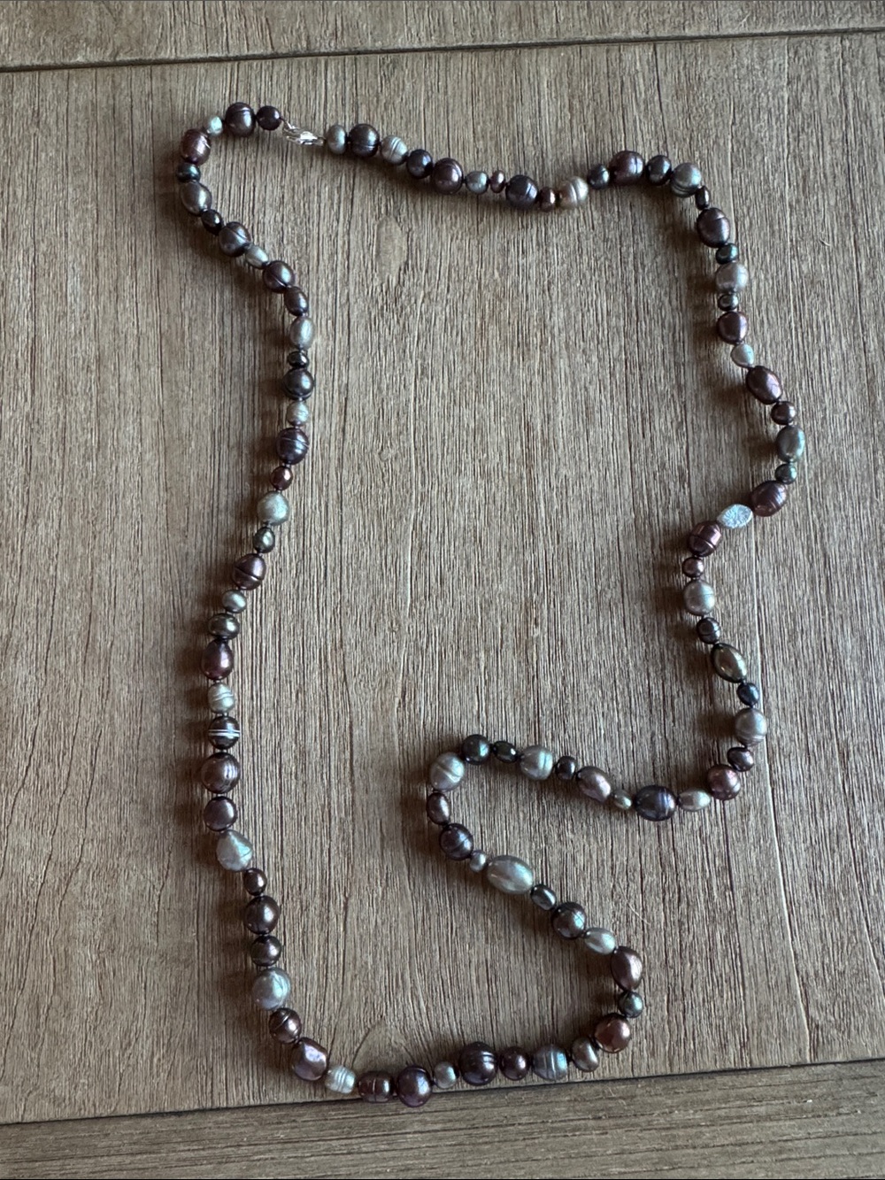Honora Brown and Cream Freshwater Pearl Strand Necklace